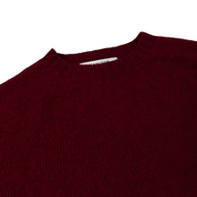 SHETLAND SWEATER - BURGUNDY