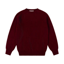 SHETLAND SWEATER - BURGUNDY