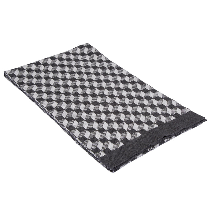 CUBOID SCARF - GREY