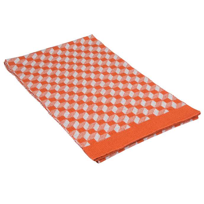 CUBOID SCARF - ORANGE