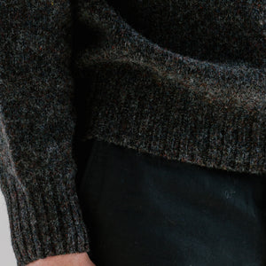 SHETLAND SWEATER - CHARCOAL