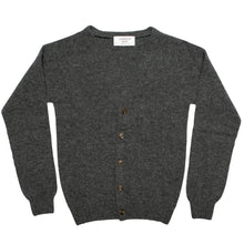SHETLAND CARDIGAN - SLATE
