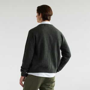 SHETLAND CARDIGAN - SPRUCE
