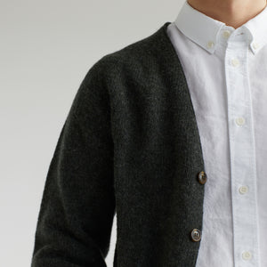 SHETLAND CARDIGAN - SPRUCE
