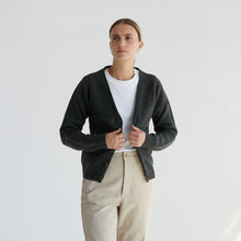 SHETLAND CARDIGAN - SPRUCE