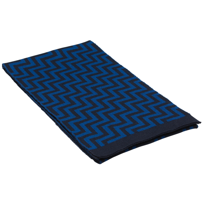STEP SCARF - BLUE