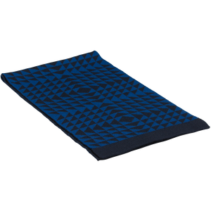 DART SCARF - BLUE