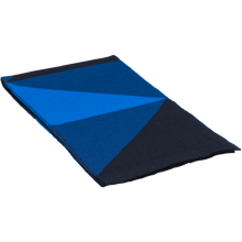 CHART SCARF - BLUE