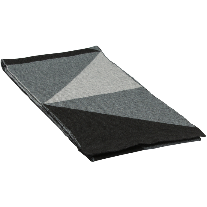 CHART SCARF - GREY
