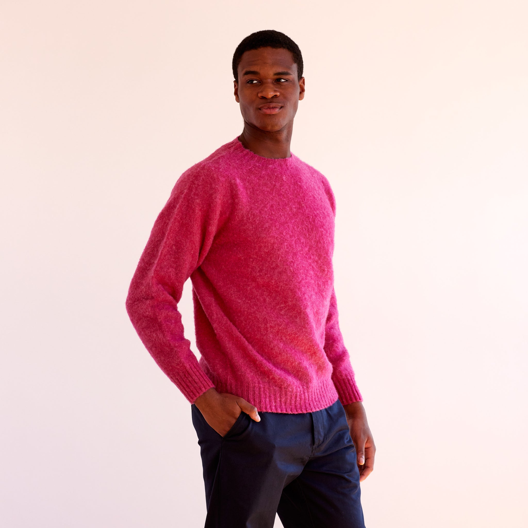 SHETLAND SWEATER PINK – Jennifer Kent - Main Image