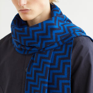 STEP SCARF - BLUE
